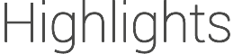 Highlights