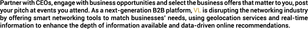 Partner with CEOs, engage with business opportunities and select the business offers that matter to you, post your pi...